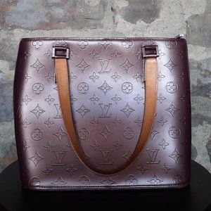 COPY - Louis Vuitton Mat Stockton Handbag Monogram Vernis Prestigious!! Beautif…